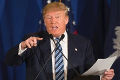 EIU đánh giá thế giới sẽ chịu rủi ro lớn nếu ông Trump trở thành Tổng thống Mỹ (Nguồn: AFP)