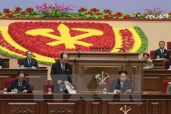 Đại hội toàn quốc lần thứ 7 của Đảng Lao động Triều Tiên. (Nguồn: AFP/TTXVN)