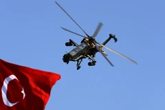 Giới chức Thổ Nhĩ Kỳ không đưa ra bình luận gì trước tin trực thăng vũ trang bị bắn rơi (Nguồn: RT)