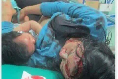 Bức ảnh đã được một người dùng Facebook tải lên Internet và được tờ Bangkok Post đăng lại (Nguồn: Daily Mail)