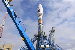 Tàu Soyuz-2.1a được phóng lên từ sân bay vũ trụ Phương Đông (Nguồn: Sputnik)