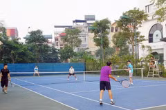 Vòng loại tennis nội dung đôi nam diễn ra khá kịch tính. 