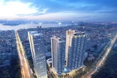 Toàn cảnh Vinhomes Metropolis nhìn từ trên cao 