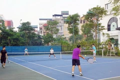Vòng loại tennis nội dung đôi nam diễn ra khá kịch tính. 