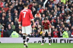 Manchester United chia điểm trên sân nhà. (Nguồn: Getty Images)