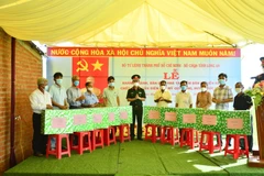 Long An: Đưa vào sử dụng điểm dân cư liền kề chốt dân quân biên giới