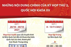 Những nội dung chính của kỳ họp thứ 2, Quốc hội khóa XV