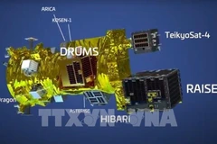 Các vệ tinh sẽ cùng NanoDragon bay vào quỹ đạo . (Nguồn: JAXA)