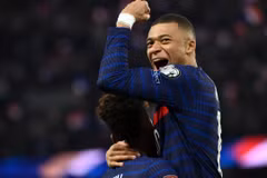 Mbappe tỏa sáng giúp Pháp giành vé dự World Cup 2022. (Nguồn: Getty Images)