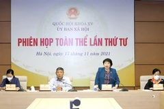 Phiên họp toàn thể lần thứ 4 Ủy ban Xã hội của Quốc hội