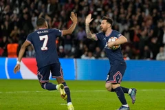 Messi và Mbappe ghi bàn giúp PSG chiến thắng. (Nguồn: Getty Images)
