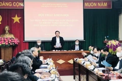 Xây dựng, hoàn thiện nhà nước pháp quyền xã hội chủ nghĩa ở Việt Nam