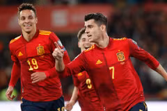 Tây Ban Nha giành vé dự World Cup 2022. (Nguồn: Marca)