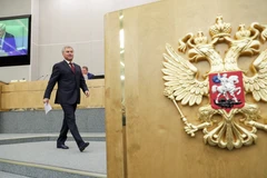 Chủ tịch Quốc hội chúc mừng Chủ tịch Duma Quốc gia Liên bang Nga