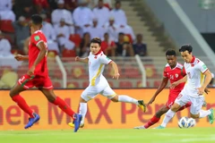Tuyển Việt Nam thua ngược trước Oman. (Nguồn: VFF)