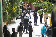 Đường phố ở Haiti. (Ảnh: AFP/TTXVN)