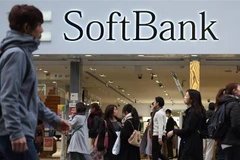 Một cửa hàng của SoftBank ở Tokyo, Nhật Bản. (Nguồn: AFP/TTXVN)