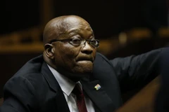 Cựu Tổng thống Nam Phi Jacob Zuma tại phiên tòa ở Pietermaritzburg ngày 30/11/2018. (Nguồn: AFP/TTXVN)