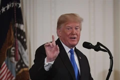 Tổng thống Mỹ Donald Trump. (Nguồn: THX/TTXVN)