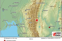 (Nguồn: EMSC Twitter)