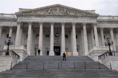 Tòa nhà Quốc hội Mỹ ở Washington, DC ngày 23/4/2020. (Ảnh: AFP/TTXVN)