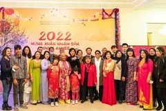 Chương trình có sự tham dự của đông đảo bà con kiều bào Việt Nam tại Morocco. (Nguồn: baoquocte.vn)