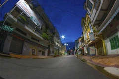 Thành phố Vị Thanh, tỉnh Hậu Giang. (Ảnh: Duy Khương/TTXVN)