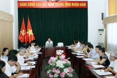 Quang cảnh lớp tập huấn cán bộ Mặt trận làm công tác giám sát và phản biện xã hội của Mặt trận Tổ quốc Việt Nam. (Ảnh minh họa: Nguyễn Dân/TTXVN)