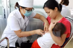 Tiêm chủng cho trẻ. (Ảnh minh họa: Dương Ngọc/TTXVN)