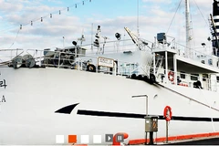 Một chiếc tàu của Đại học Hàng hải Hàn Quốc. (Nguồn: KMU)