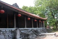 Mặt trước tiền đường chùa Trăm Gian năm 2011. (Nguồn: Thể thao và Văn hóa)