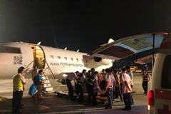 Những du khách bị thương cuối cùng đã về tới Việt Nam. (Ảnh: CTV)