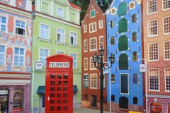 Một góc châu Âu trong không gian lễ hội.(Ảnh: BTC)