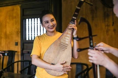 Bảo Thanh phấn khích với vai diễn mới mẻ. 