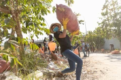 Ngày 30/03 tới, Hoa hậu H’Hen Niê sẽ tham gia đồng hành cùng hoạt động 'Lễ tắt đèn' trong khuôn khổ Giờ Trái Đất 2019 trong vai trò đại sứ. (Ảnh: CTV/Vietnam+)