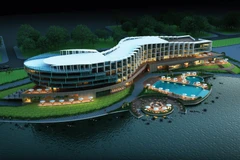 Độc đáo khu nghỉ dưỡng 5 sao hình vành khăn ở Vĩnh Phúc