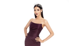 Nhan sắc Hoàng Thùy thời điểm hiện tại. (Ảnh: Mr AT)