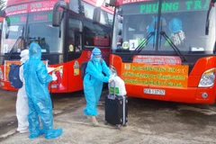 Các công dân được đón về an toàn tại Khu cách ly Trung tâm Huấn luyện, bồi dưỡng kiến thức quốc phòng và an ninh (Trung đoàn Bộ binh 991, Bộ Chỉ huy Quân sự tỉnh Gia Lai).(Nguồn: baogialai.com.vn)