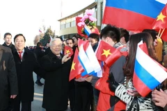 Tổng Bí thư tiếp Chủ tịch Đảng Cộng sản Liên bang Nga