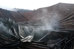 Gia Lai: Cháy lớn thiêu rụi một căn nhà và một xưởng sửa ôtô