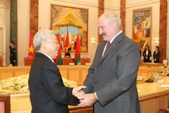 Tổng Bí thư gửi điện cảm ơn Tổng thống Cộng hòa Belarus