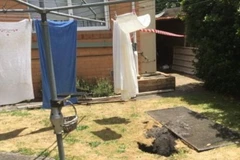 Australia: Bất ngờ rơi xuống hố sụt sâu 3m khi đang phơi quần áo