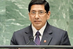 Narayan Kaji Shrestha, một quan chức cấp cao của CPN-M. (Nguồn: ekantipur.com)