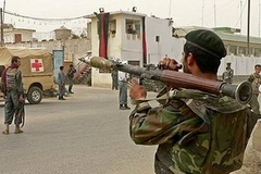 Hình ảnh đồ họa về lực lượng vũ trang của Afghanistan