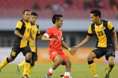 Cầm hòa Malaysia, U23 Singapore giành vé vào bán kết