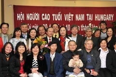 Hội người cao tuổi Việt Nam tại Hungary. Ảnh: Trần Minh Tâm (Budapest/Hungary)