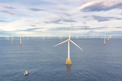 Dự án điện gió La Gàn. (Ảnh: PV/Vietnam+)