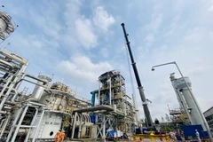 Nhà máy Đạm Phú Mỹ hoàn thành bảo dưỡng tổng thể đảm bảo an toàn, chất lượng, tiến độ đề ra. (Ảnh: PV/Vietnam+)