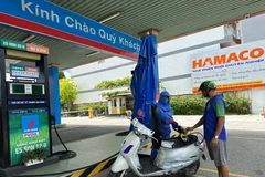 Một điểm bán xăng sinh học của PVOIL. (Ảnh: TTXVN)