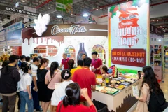 Nhiều sản phẩm trong nước tđã tạo sức hút tới người tiêu dùng. (Ảnh: Xuân Quảng/Vietnam+)